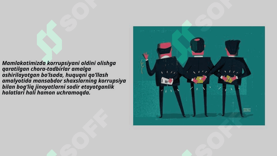O’zbekistonning “Korrupsiyaga qarshi kurash” borasida olib borayotgan siyosati 3