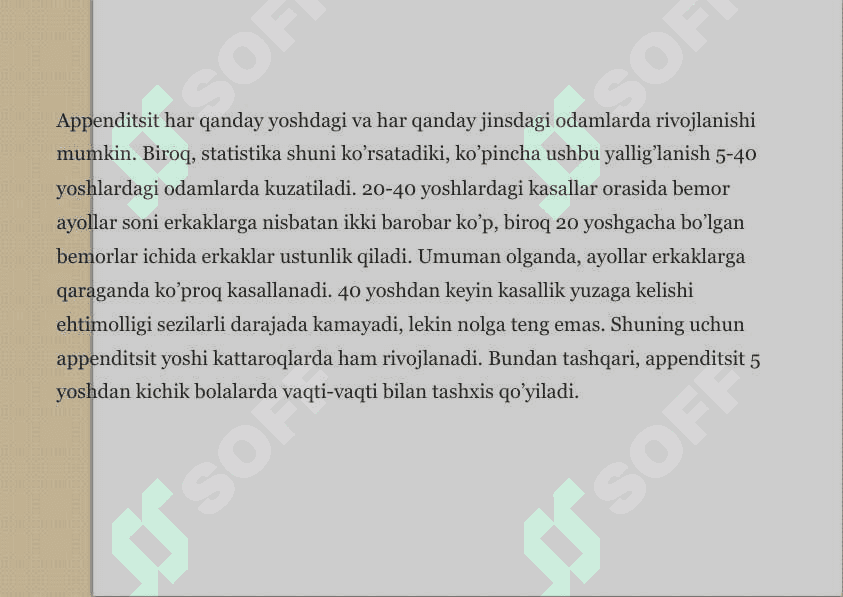 O'TKIR OPENDITSITNING YOSH BOLALARDA VA QARIYALARDA KECHISHINING O'ZIGA XOSLIGI 3