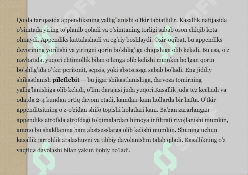 O'TKIR OPENDITSITNING YOSH BOLALARDA VA QARIYALARDA KECHISHINING O'ZIGA XOSLIGI 6