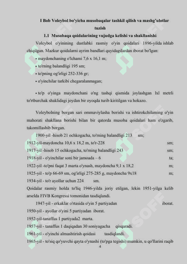 Voleybolchilarning musoboqa oldi va musobaqaga tayyorlashning o’ziga xos xususiyatlari 4