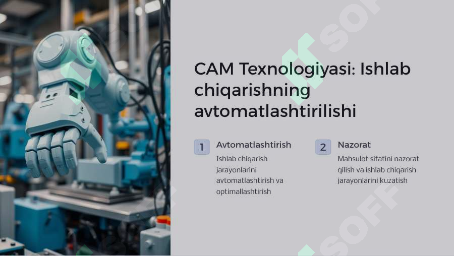 CAD, CAM va CAE texnalogiyalari 4