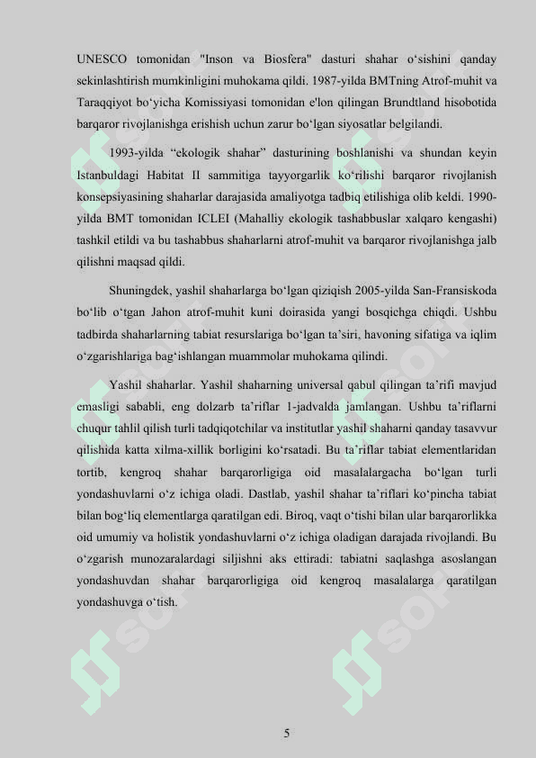 Ekologik barqarorlik yo‘lida yashil shahar konsepsiyasi va uning ahamiyati 5