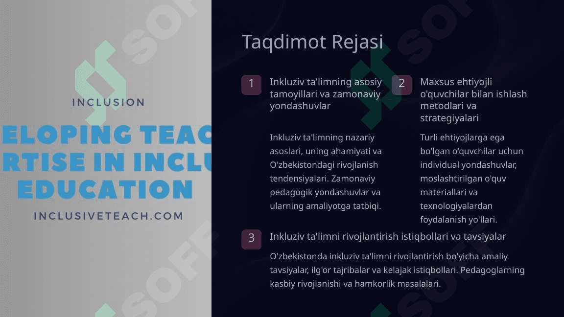 Inkluziv Ta'limda Pedagogik Yondashuvlar 2