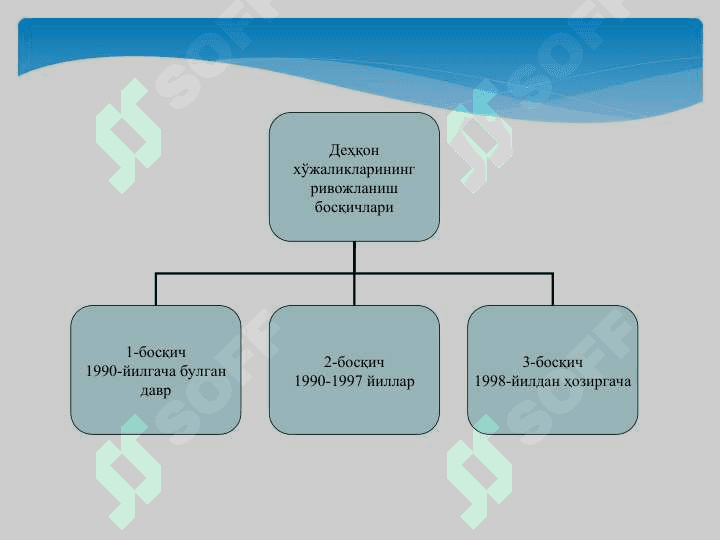 Бухоро вилоятида дехқон хўжаликлари фаолияти   самарадорлигини ошириш имкониятлари ” 8