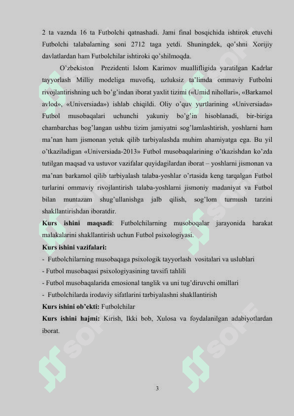 FUTBOLCHILARNING MUSOBOQA OLDI MUSOBOQAGA TAYYORLASHNING O’ZIGA XOS XUSUSIYATLARI 3