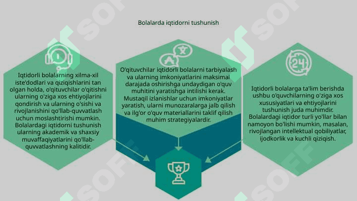 Iqtidorli bolalarni o'qitishning asosiy tamoyillari 3