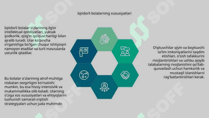 Iqtidorli bolalarni o'qitishning asosiy tamoyillari 4