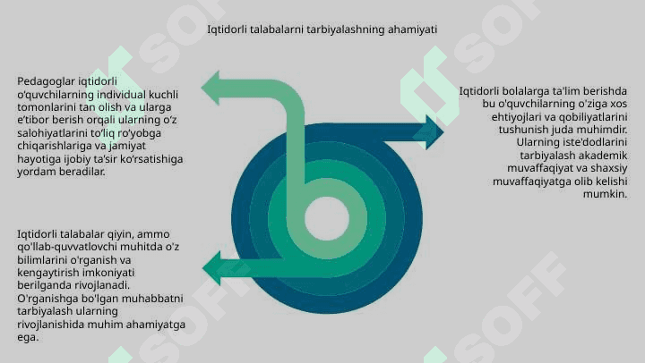 Iqtidorli bolalarni o'qitishning asosiy tamoyillari 8