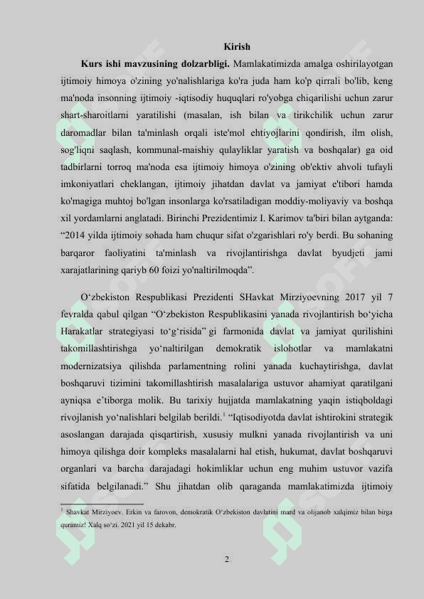 Ijtimoiy sohalarga jalb qilinayotgan invistitsiyalar samaradorligini oshirish yo'nalishlari 2