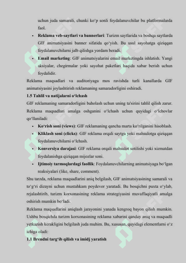 Turizm korxonasi uchun gif animatsiyali reklama ishlab chiqish 4