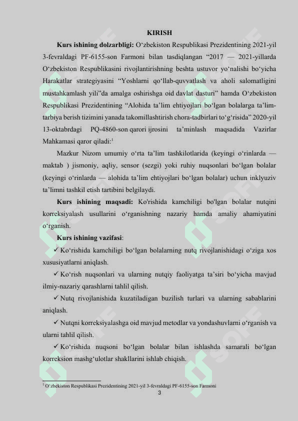 Ko‘rishida kamchiligi bo‘lgan bolalar nutqini korreksiyalash usullari. 2