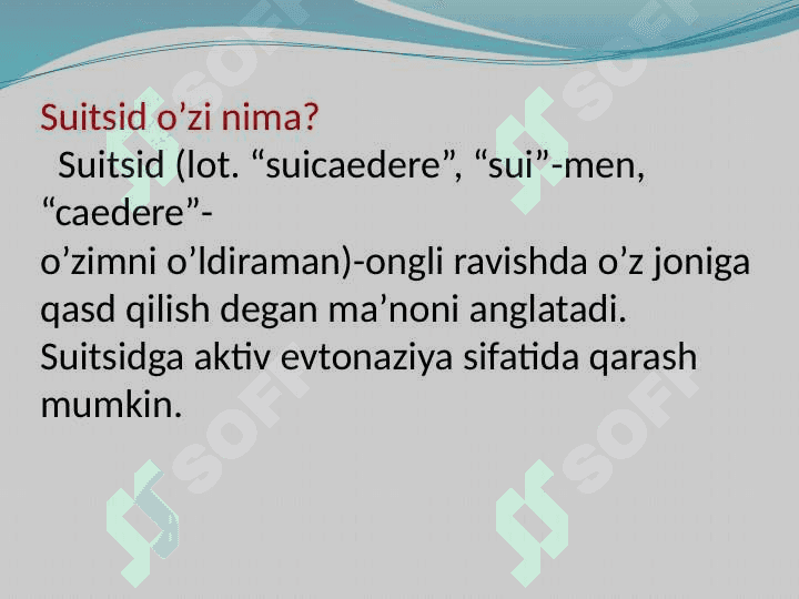 Suitsid-aktiv evtonaziyaning ko’rinishi sifatida 2