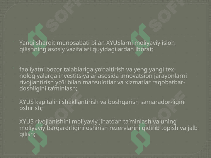 Xo’jalik yurutuvchi subyektlar moliyasining mohiyati funksiyalari 3