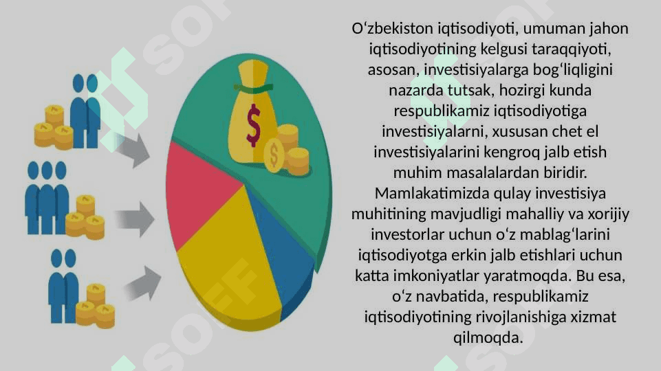Milliy iqtisodiyotda investitsiyaning roli 2