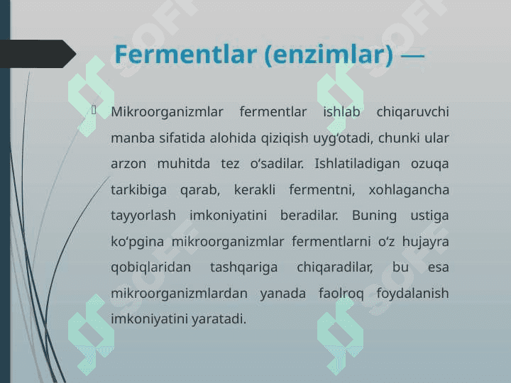 FERMENTLAR VA ULARNING KLASSIFIKATSIYASI 3