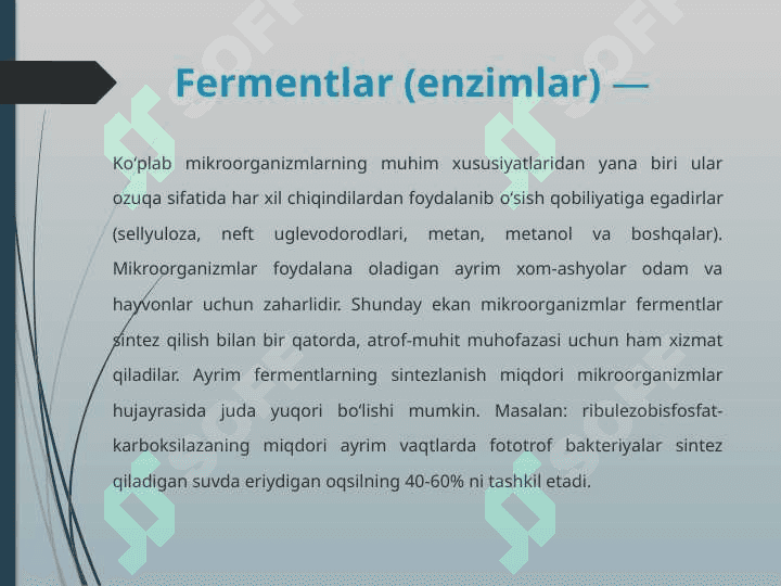 FERMENTLAR VA ULARNING KLASSIFIKATSIYASI 4