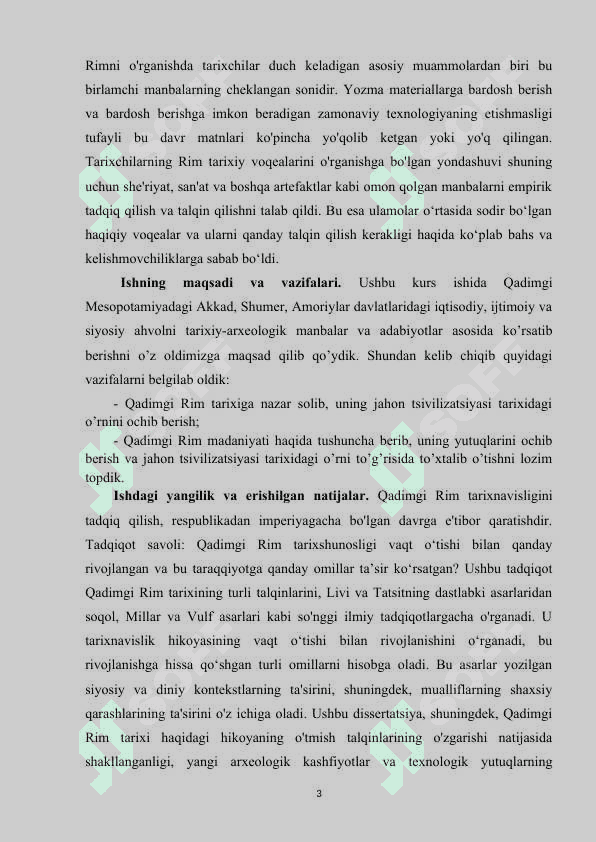 Qadimgi Rim tarixini rus tarixshunosligida o'rganilishi 3