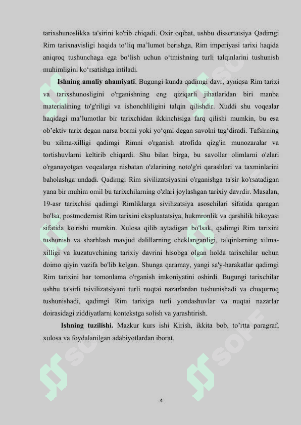 Qadimgi Rim tarixini rus tarixshunosligida o'rganilishi 4