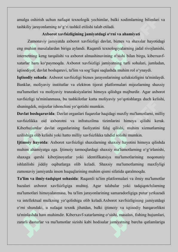 O‘quvchi-yoshlarda axborot xavfsizligi ko‘nikmalarini shakllantirishning ijtimoiy-pedagogik mohiyati 25 3