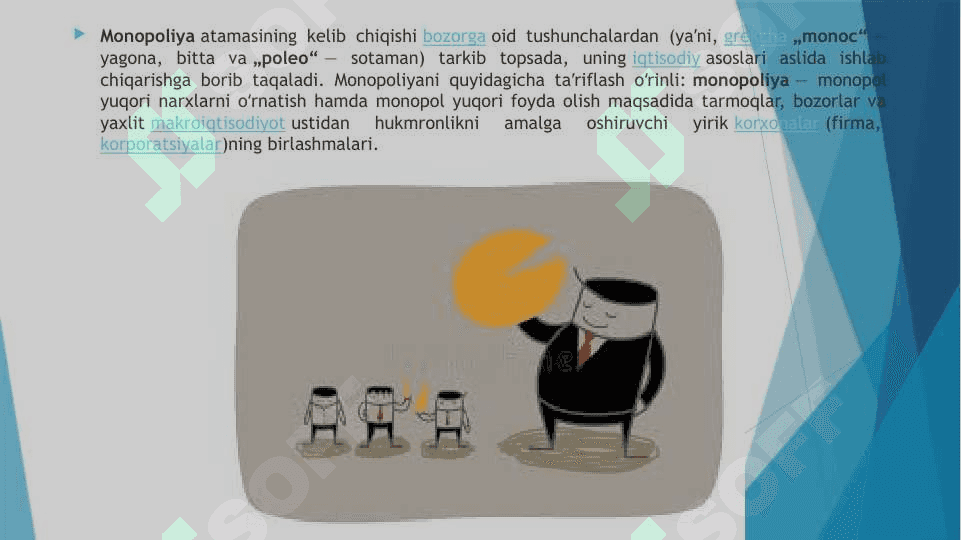 Monopoliyaning narxlarga ta’siri 3