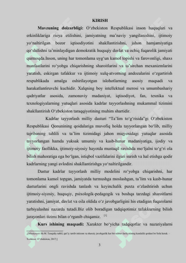 XARAKTER BO‘YICHA TADQIQOTLAR VA NAZARIYALAR. 3