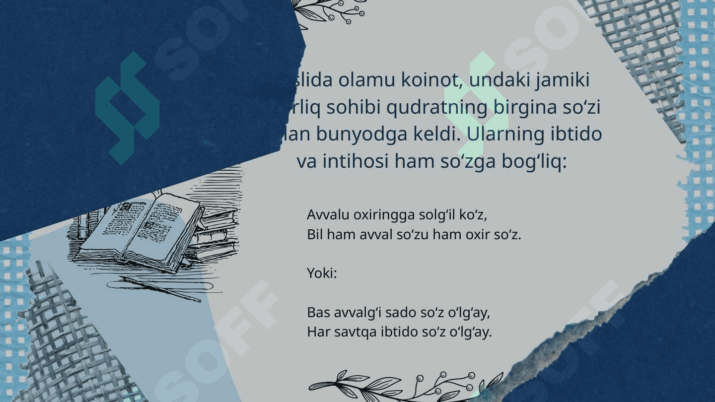 Alisher Navoiy ijodida nutq madaniyati va notiqlik sanʼati masalalari talqini 6