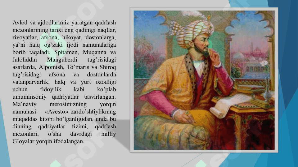Inson va jamiyat hayotida qadriyatlarning o'rni. 5