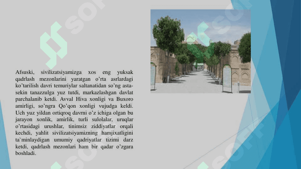 Inson va jamiyat hayotida qadriyatlarning o'rni. 7