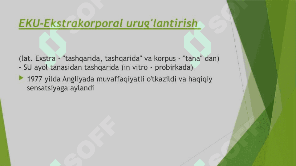 Yangi reproduktiv texnologiyalarning axloqiy muammolari 8