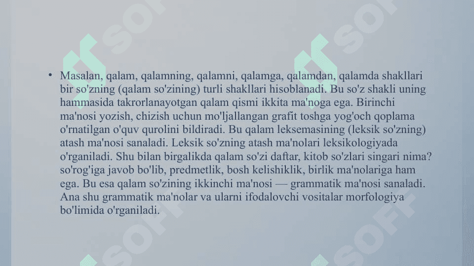 Sintaktika va Morfologiya 5