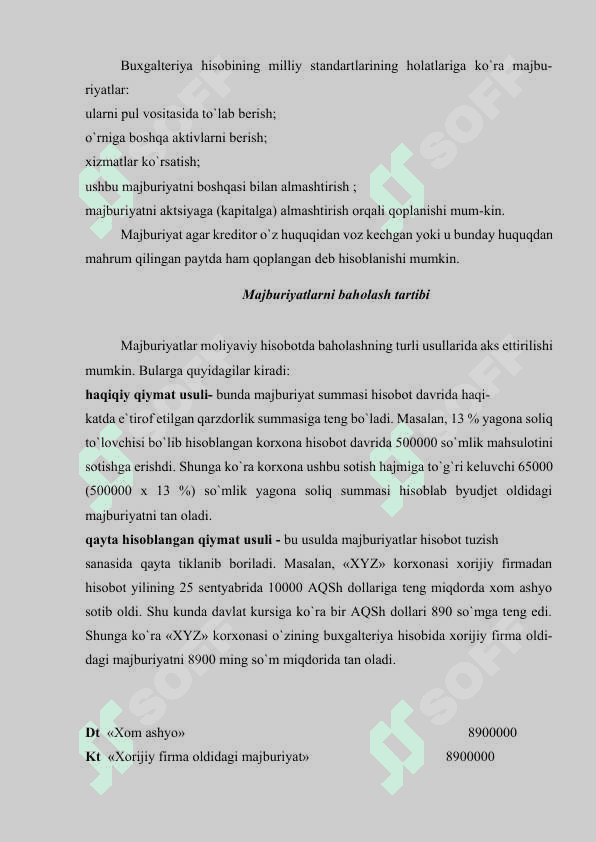 JORIY VA UZOQ MUDDATLI MAJBURIYATLAR 3