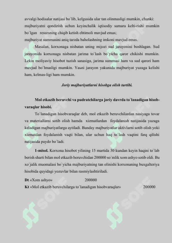 JORIY VA UZOQ MUDDATLI MAJBURIYATLAR 7