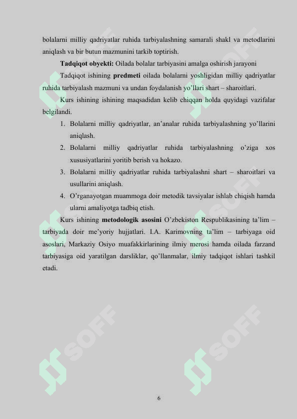 OILADA BOLA TARBIYASI 6