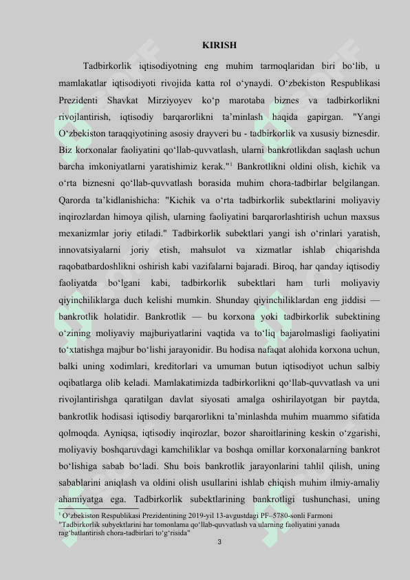 Tadbirkorlik subektlarining bankrotligi 3