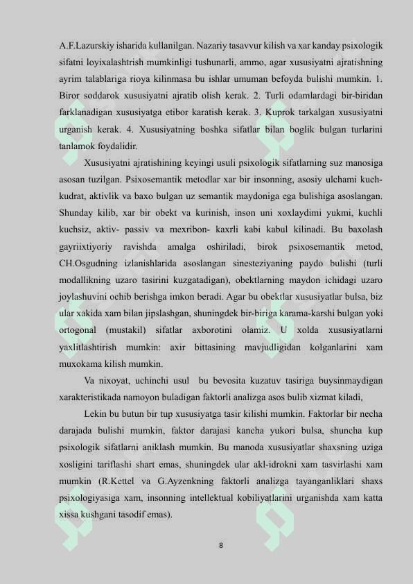 G.OLLPORT BO’YICHA SHAXS MUAMMOSI.docx 8