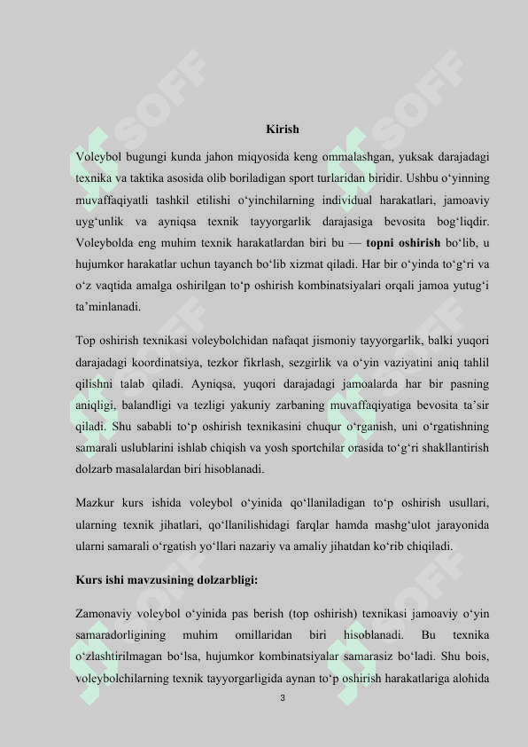 Voleybolda top oshirish usullari va ularni bajarish texnikasi 3