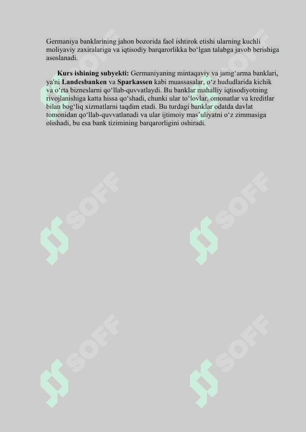 Germaniya bank tizimi 3