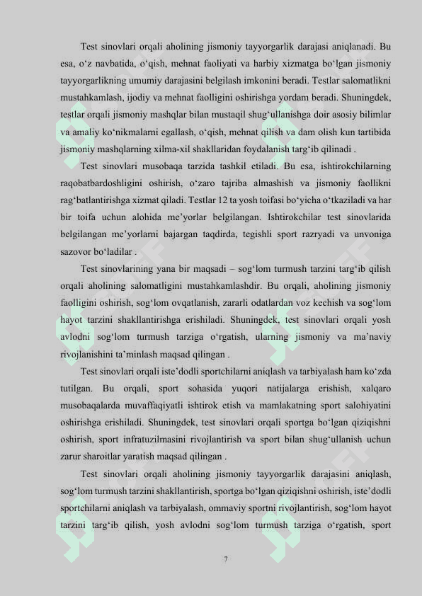 TA’LIM MUASSASALARIDA ALPOMISH VA BARCHINOY TEST SINOVLARINING O‘TKAZILISHINI SAMARALI TASHKIL ETISH YO‘LLARI 6