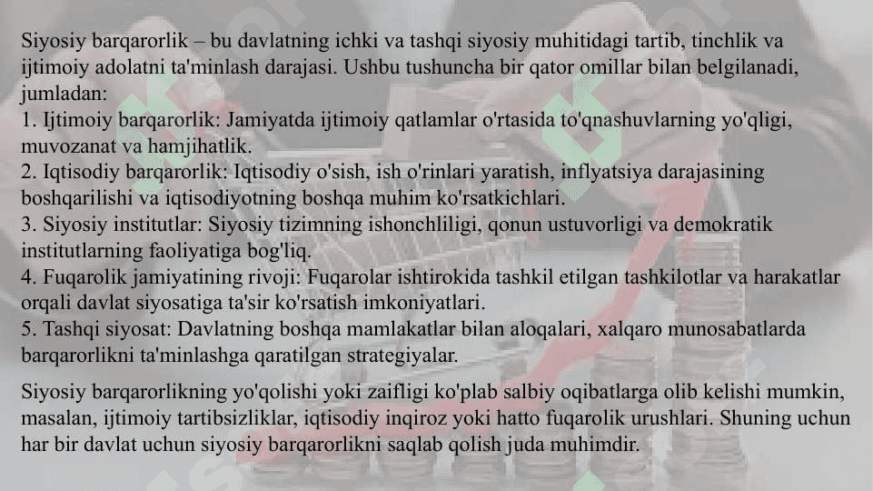 IQTISODIY XAVFSIZLIKKA TAHDIDLAR. 6
