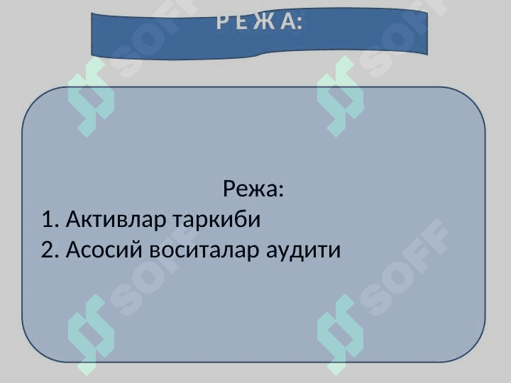 AKTIVLAR AUDITI 2