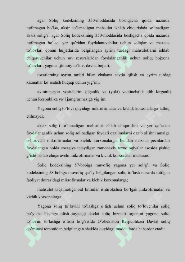 SOLIQ QONUNCHILIGINI SODDALASHTIRISH VA DAVLAT SOLIQ XIZMATI ORGANLARINING ASOSIY VAZIFALARI 4