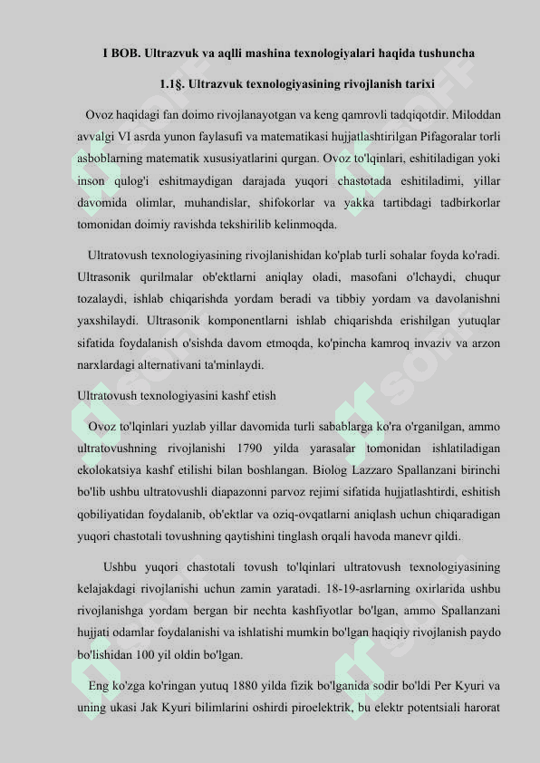 Ultrazvuk va aqlli mashina texnologiyalari haqida tushuncha 4