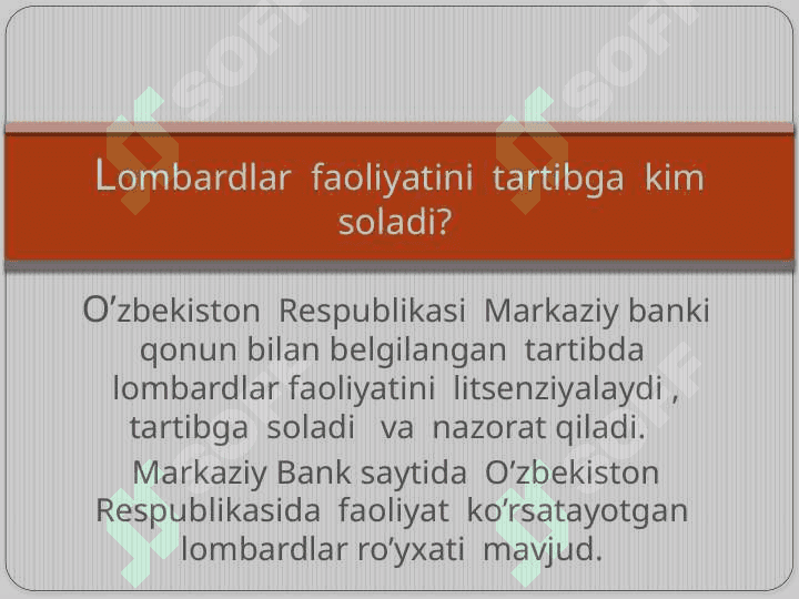 LOMBARDLAR VA MIKROKREDIT TASHKILOTLARINING TARKIBI VA VAZIFALARI 3