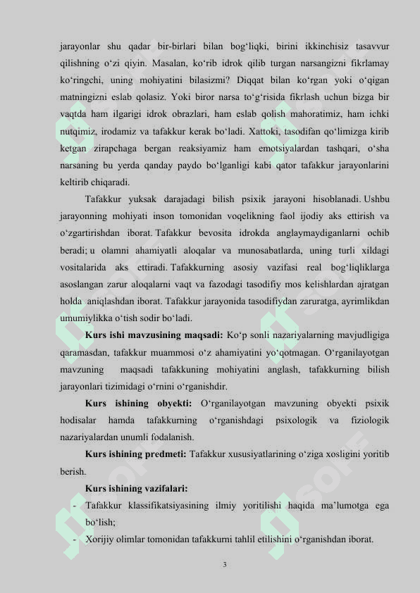 Tafakkurning rivojlanishi va uni shakllantirish metodlari 3