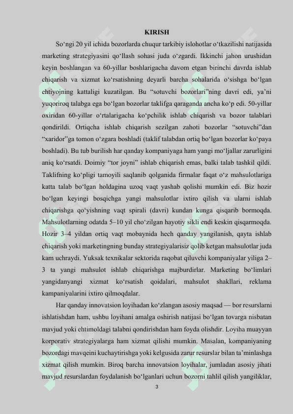 INNOVATSIYALAR  BOZORIDA MARKETNG TADQIQOTLARINI TASHKIL ETISH 3