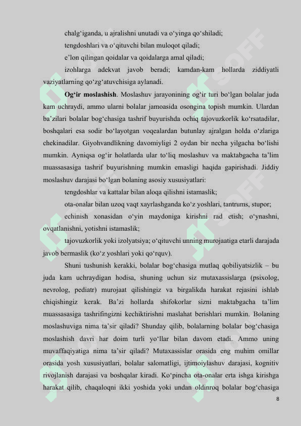 IJTIMOIY PEDAGOGNING MAKTAB YOSHIDAGI BOLALAR BILAN OLIB BORILADIGAN FAOLIYATI 8