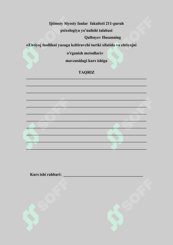 Kurs ishi 2