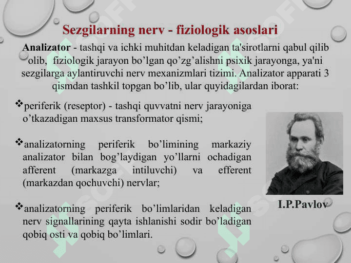 SEZGI VA IDROK PSIXIK JARAYONLARNING BOSHLANGICH XOLATI EKANLIGI.pptx 4