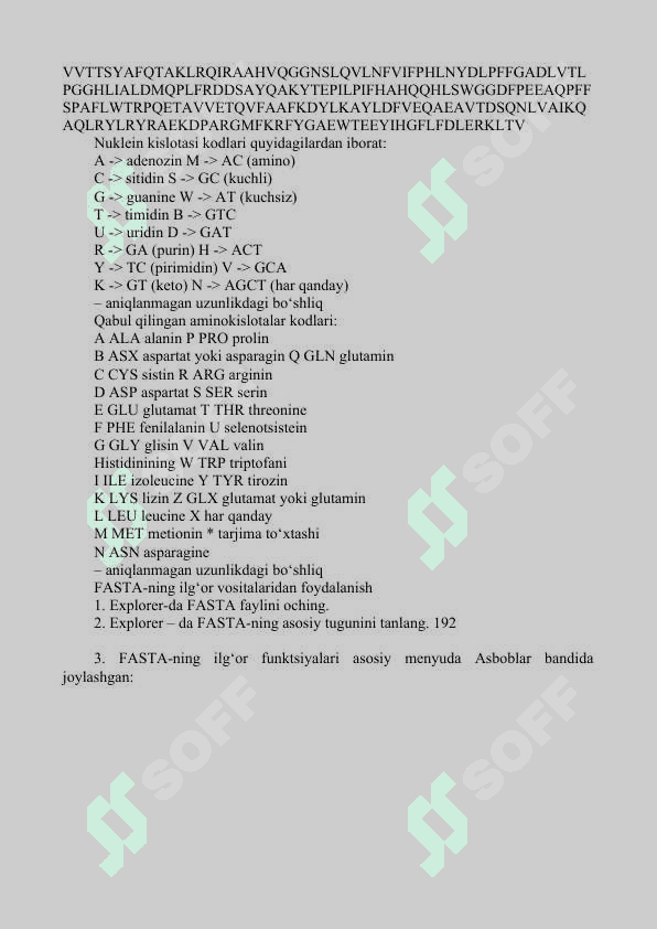 BIOLOGIK KETMA-KETLIKLARNI TAQQOSLASH. NCBI MA’LUMOTLAR BAZASI  1.	BLAST algoritmi 2.	FASTA algoritmi 8