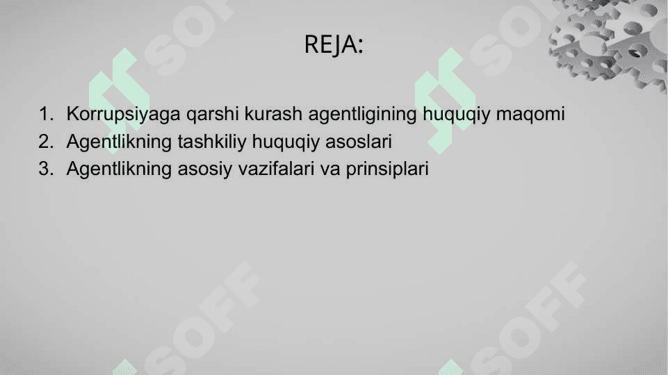 O’zbekiston Respublikasi Korrupsiyaga qarshi kurash agentligi 2